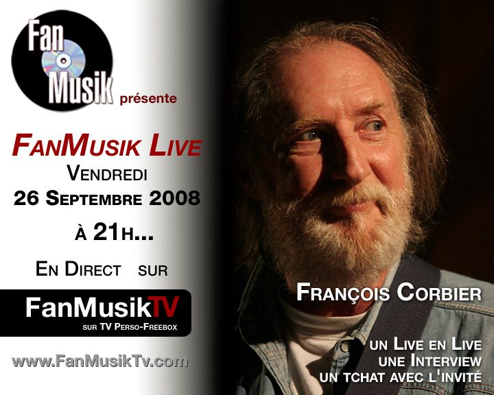 FanMusik Live : 26 septembre 2008 avec Franois Corbier